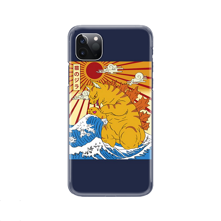 Catzilla Sunset, Godzilla iPhone Case