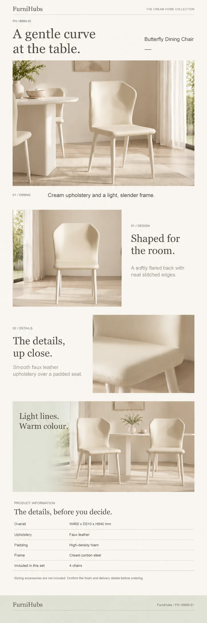 Butterfly Dining Chair — Product view 2