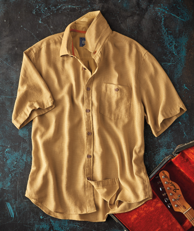 Men's Retro Posing Short Sleeve Shirt