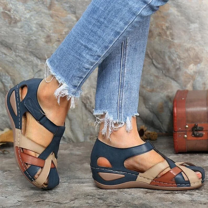 Sandals Woman 2022 Summer Women Sandals Shoes Fashion Women Walking Sandals Open Toe Shoes For Women Soft Plus Size Footwear