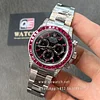 Rolex Daytona 126599TRU Diamond Black Dial Ruby Bezel Super Clone
