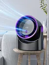 100 Level Portable Bladeless Fan USB Rechargeable Digital Display Desktop Fan