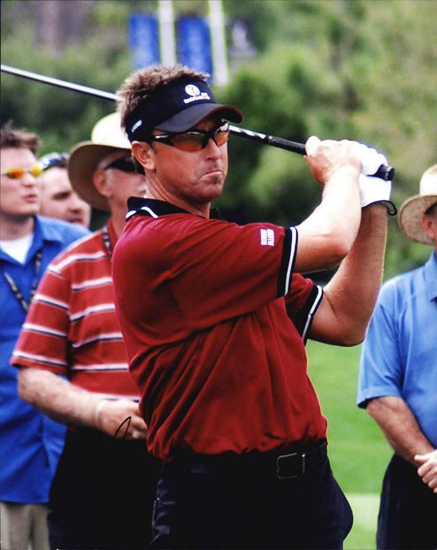 Robert Allenby authentic signed PGA golf 8x10 Photo Poster painting W/Cert Autographed A0001