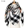 Plaid Pashmina Scarf Winter Scarf For Women