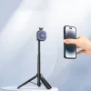 Convenient Magnetically Montrolled Quick-Release Telescopic Tripod For Selfies, VLOGs, And Live Broadcasts