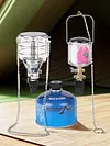 One-To-Two Adapter Aluminum Alloy Camping Gas Tank Connector for Outdoor Camping