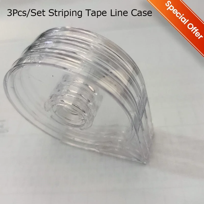 1Pc Rectangle Double-layer Nail Art Tool Empty Storage Box Tweezers Clippers Pens Polishing Nail Buffer Files Plastic Container-Nail Inspo