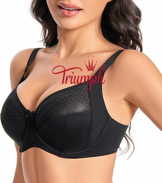 Triumph - 3 dielna 🔥D&aacute;mska celokrycia podprsenka bez vypch&aacute;vok