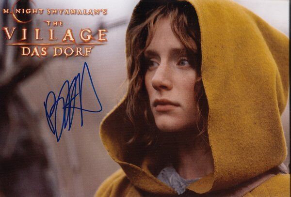 Bryce Dallas Howard genuine autograph Photo Poster painting 8x12