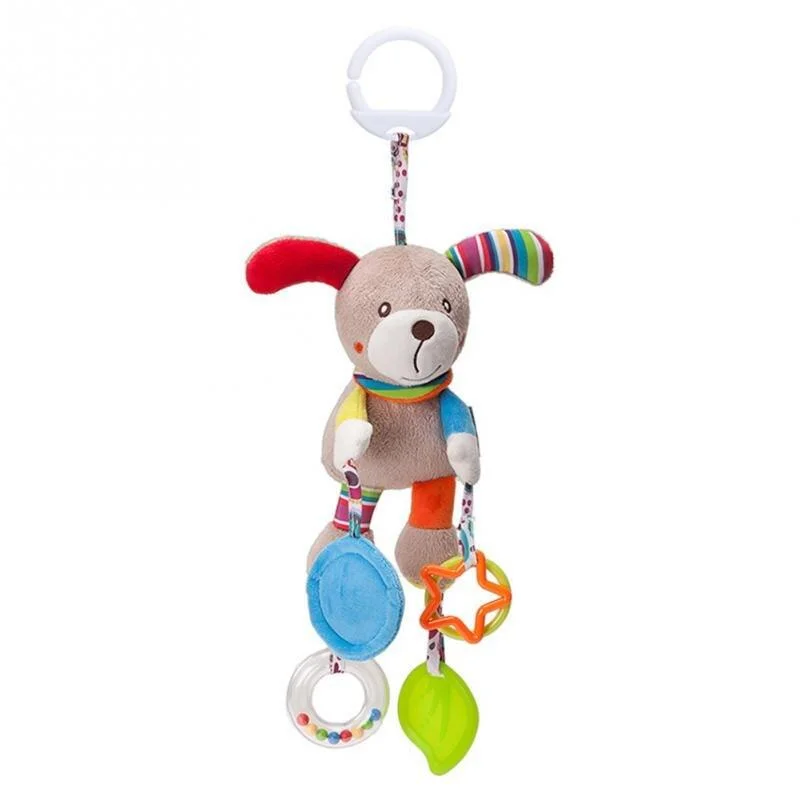 Cartoon 0-12 months Baby Toys Bed Stroller baby mobile Hanging Rattles Newborn Plush Toy infant toys for baby