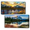 （2-Pack)Beautiful Landscape-Full Round Diamond Painting 70*40CM