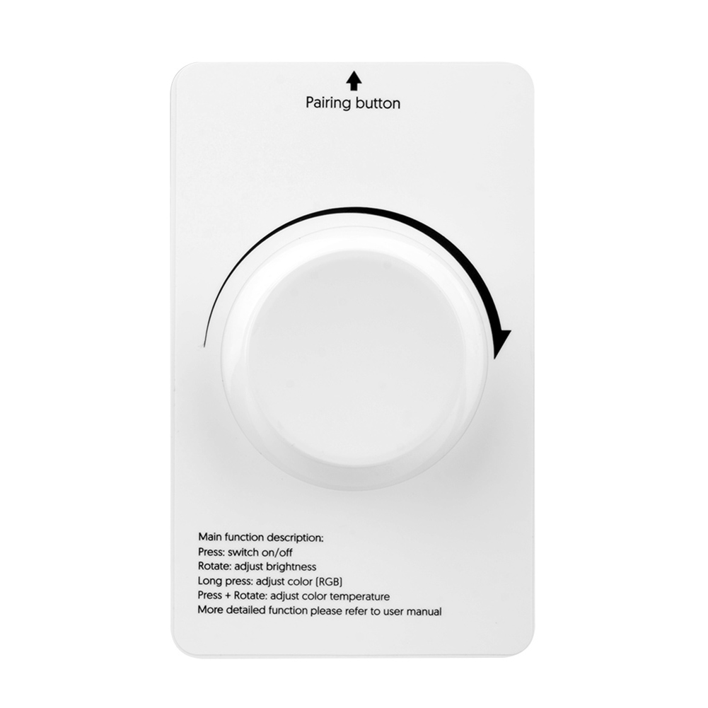 

Wall Switch Rotary Dimmer Controller for Bluetooth Mesh Smart Light Bulb, 501 Original