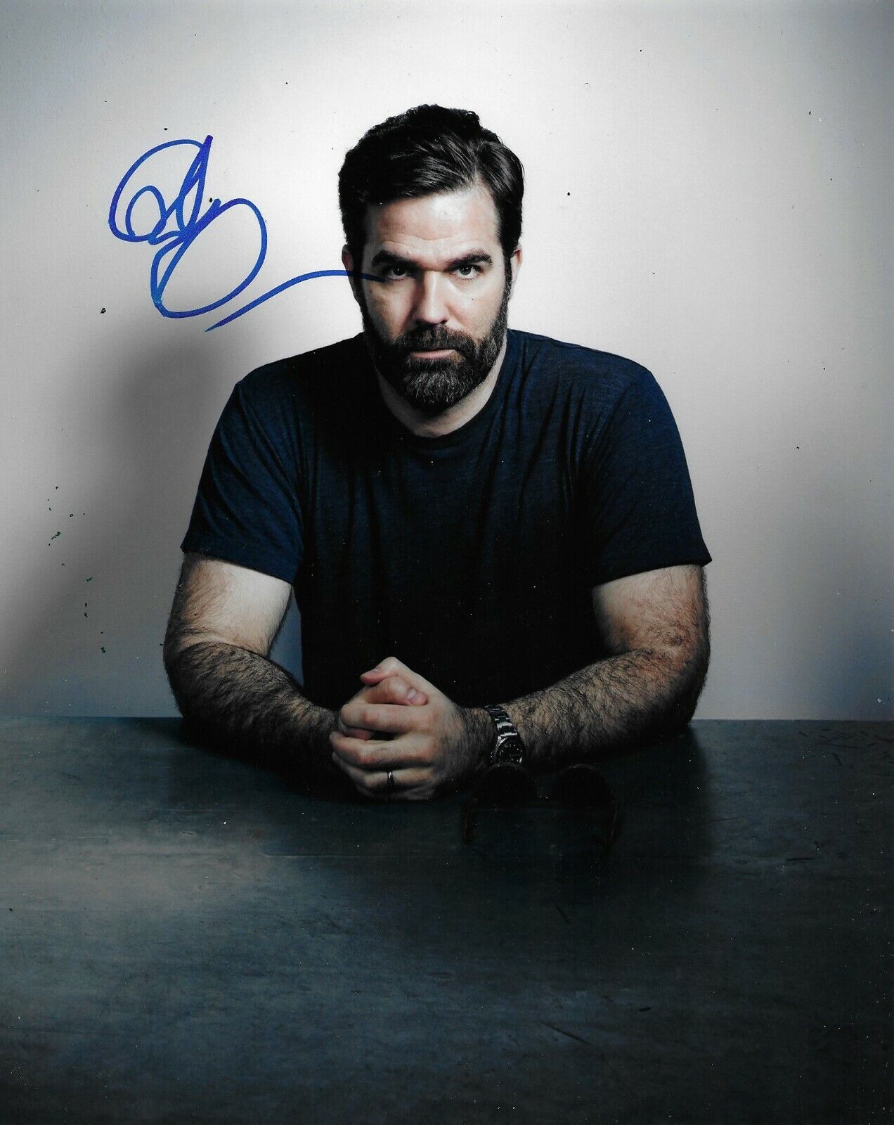 Rob Delaney Signed 10x8 Photo Poster painting AFTAL