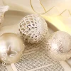 16PCS Christmas Tree Red Champagne White Hanging Decor Balls
