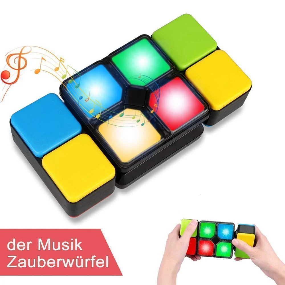 Meladen™ Der elektronische Musik-Zauberwürfel---Puzzle-Spiel für Kinder und Erwachsene