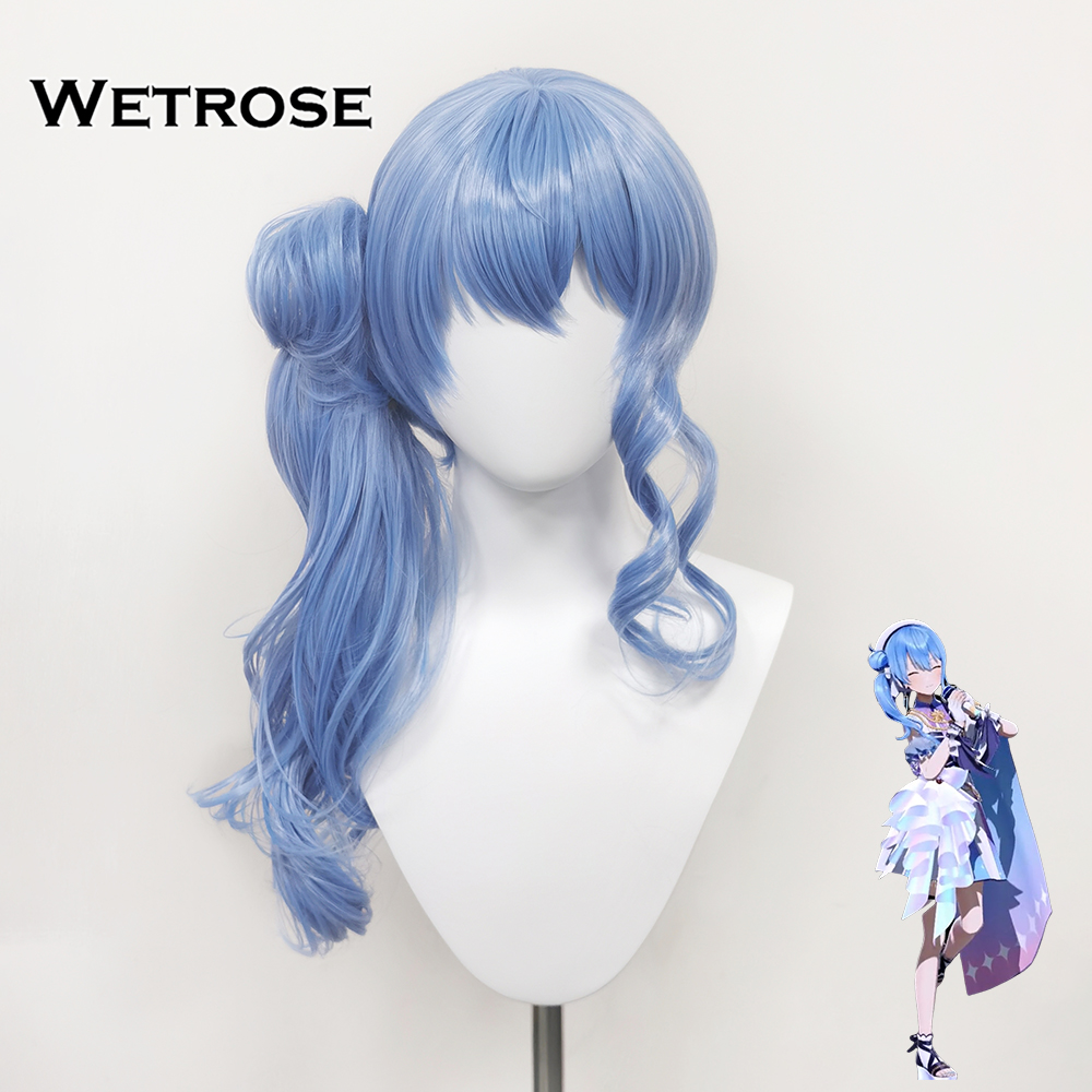[Wetrose] Pre-Order Hololive JP Vtuber Hoshimachi Suisei 星街すいせい New Concert Live Cosplay Wig