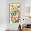 Diamond Painting-5D Full Round Drill Butterfly(70*40 CM)