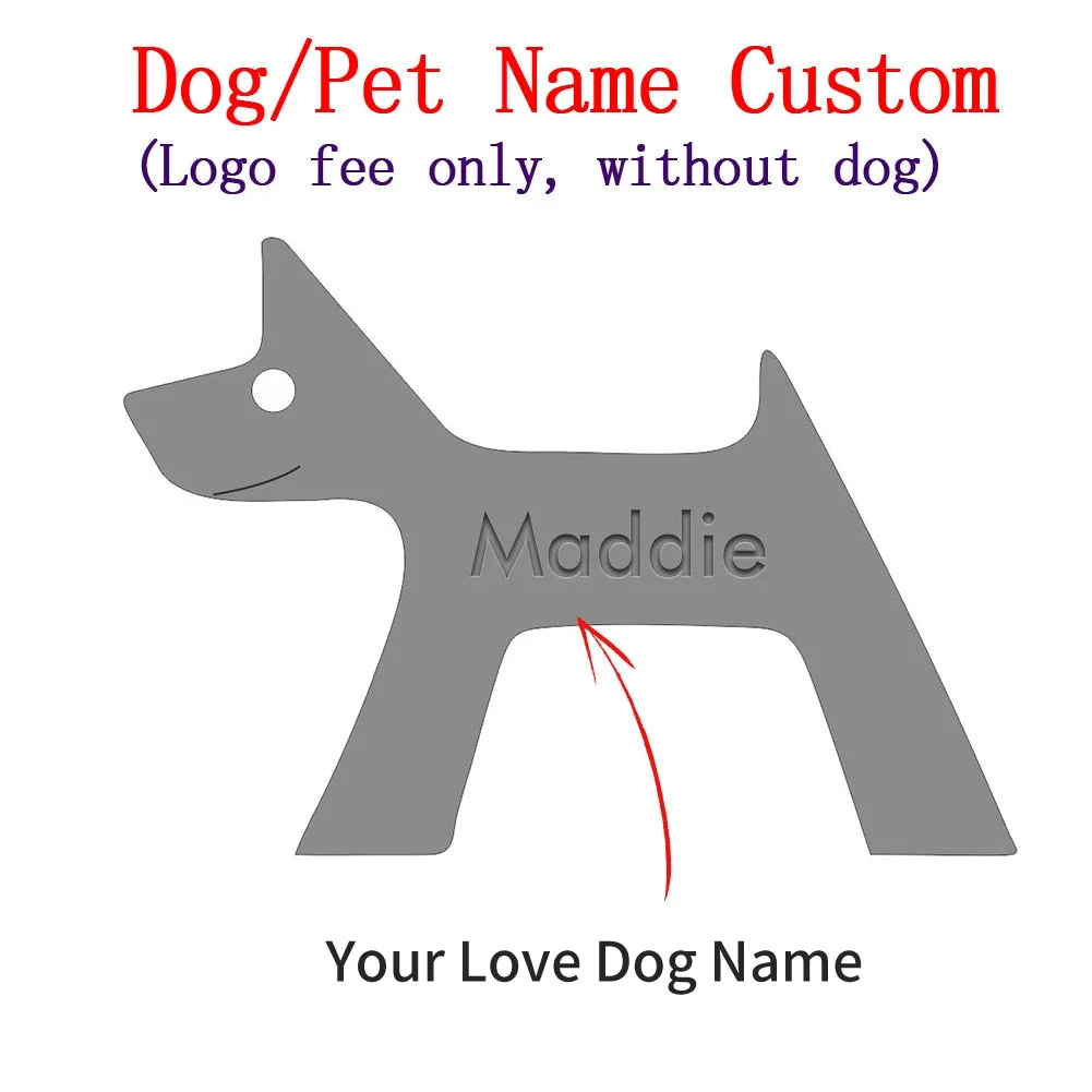 Family Puppy Wood Dog Craft Figurine Desktop Table Ornament Carving Model Creative Home Office Decoration Love Pet sculpture 515-1