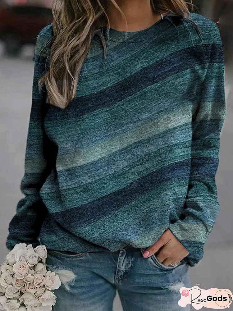 Casual Long Sleeve Tops