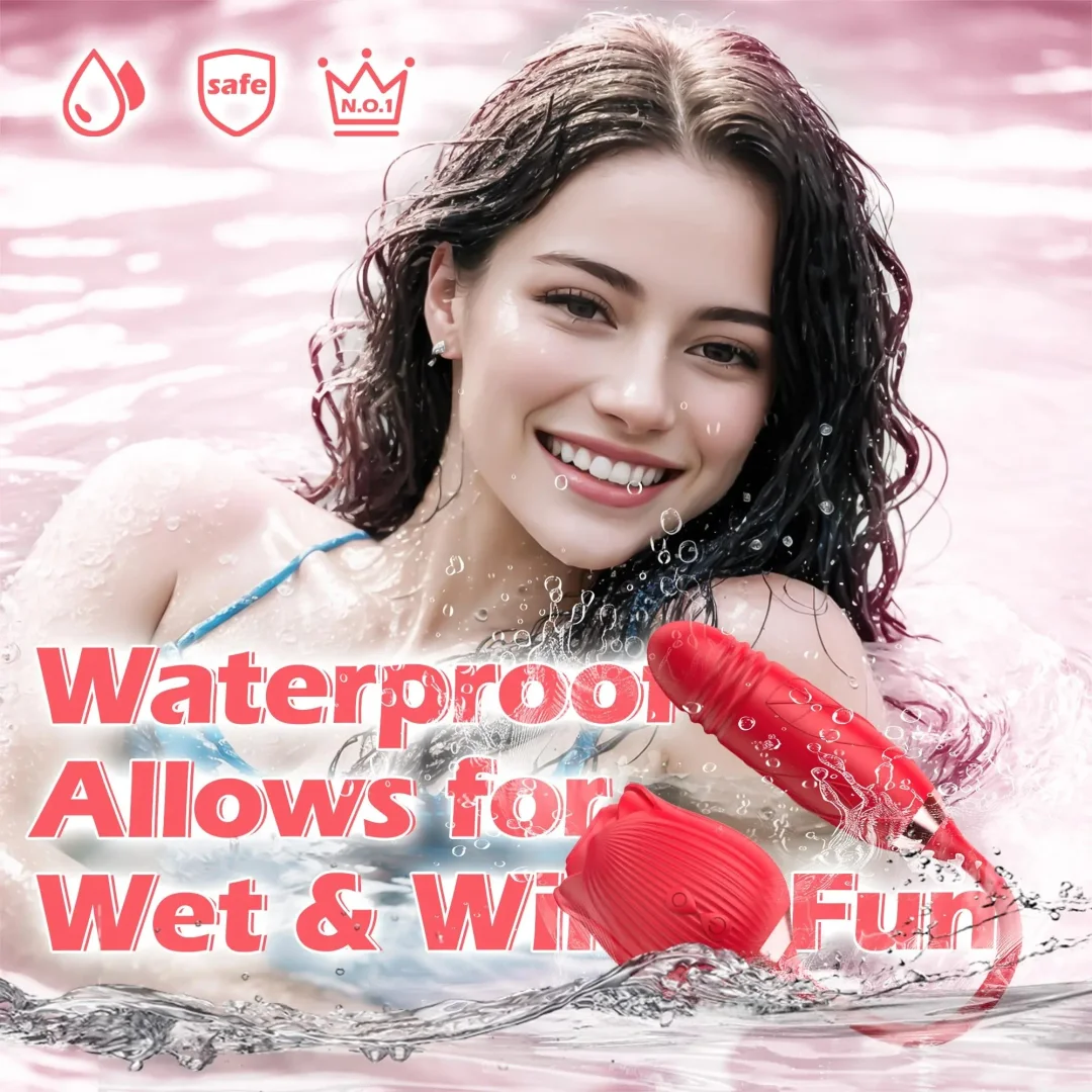 The Rose Toy With Mini Bullet Sucking Vibrator