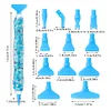 Diamond Painting Sequins Pen with 12 Tips Diamond Art Drill Pen for Art Crafts