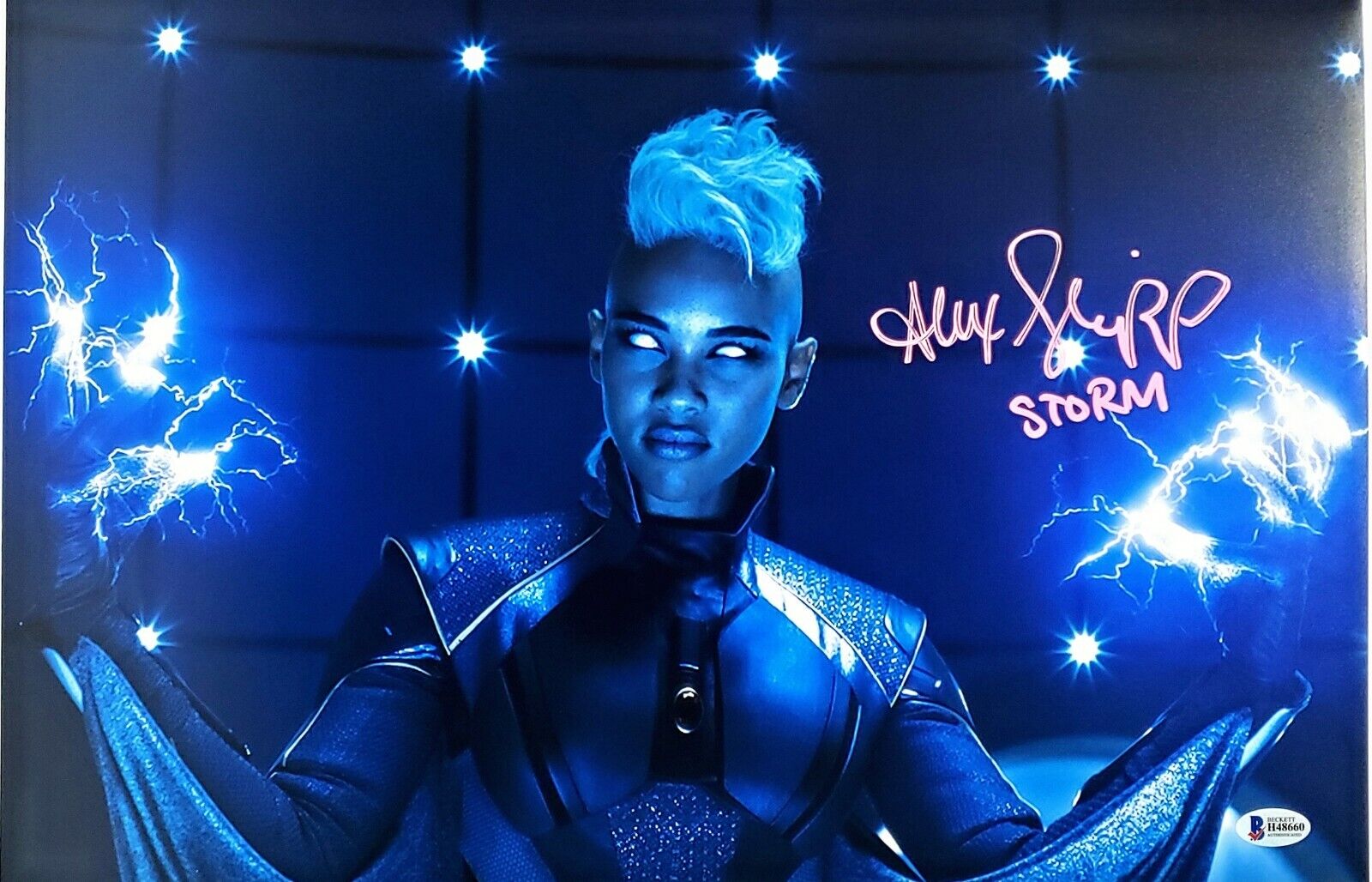 ALEXANDRA SHIPP Signed X-Men Apocalypse STORM