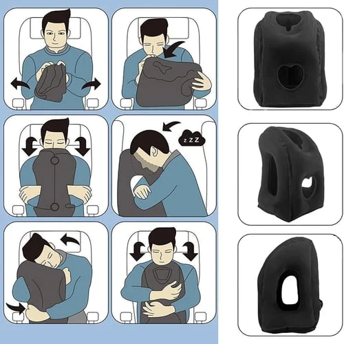 Last Day Special Sale 49% OFF🔥Inflatable Travel Pillow
