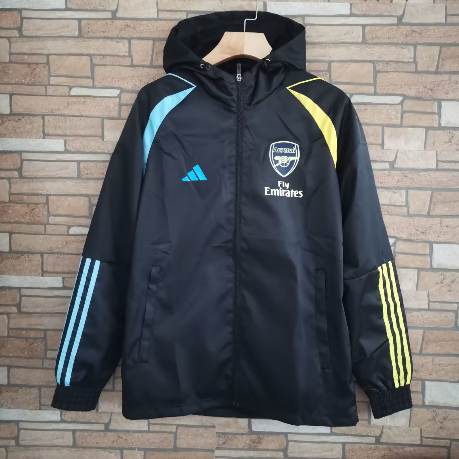23/24 Windbreaker Arsenal Football T-Shirt 1:1  Quality