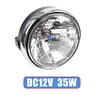 LED Indicator Light Round Modified Headlamp Waterproof for CB400/900 CB750