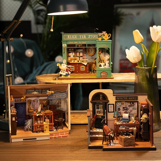 Rolife Mystic Archives Series DIY Miniature House (3 Kits) Robotime United Kingdom