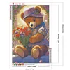 (40*60cm)Roses and Bears - Full Round Drill Diamond Painting
