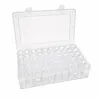 60Round Bottles with Insert Diamond Painting Containers Multi Purpose Portable Plastic Case Box with Stickers & Compartments Arts Crafts Storage Bottle for Hardware Rhinestone (60PCS)