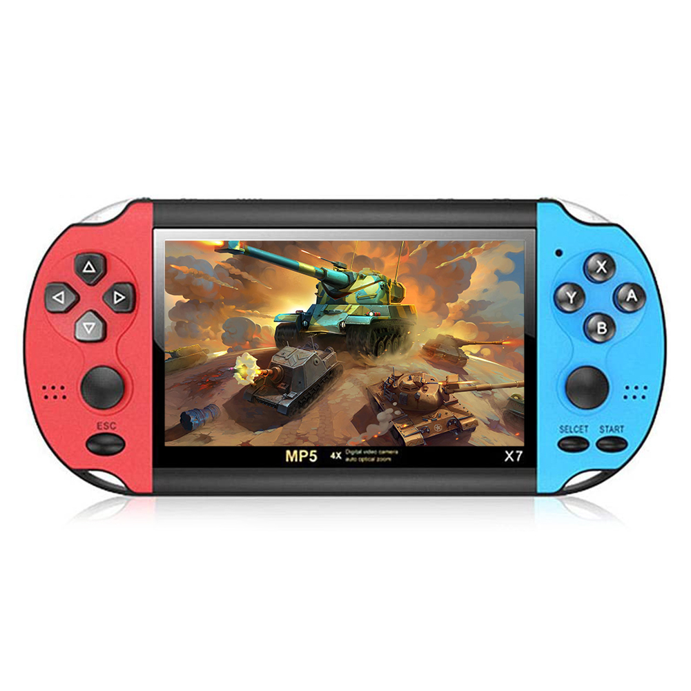 

X7 Pocket Video Game Player 8GB AV TV Out 5.1 Surround Sound MP3 MP4 Player, 501 Original