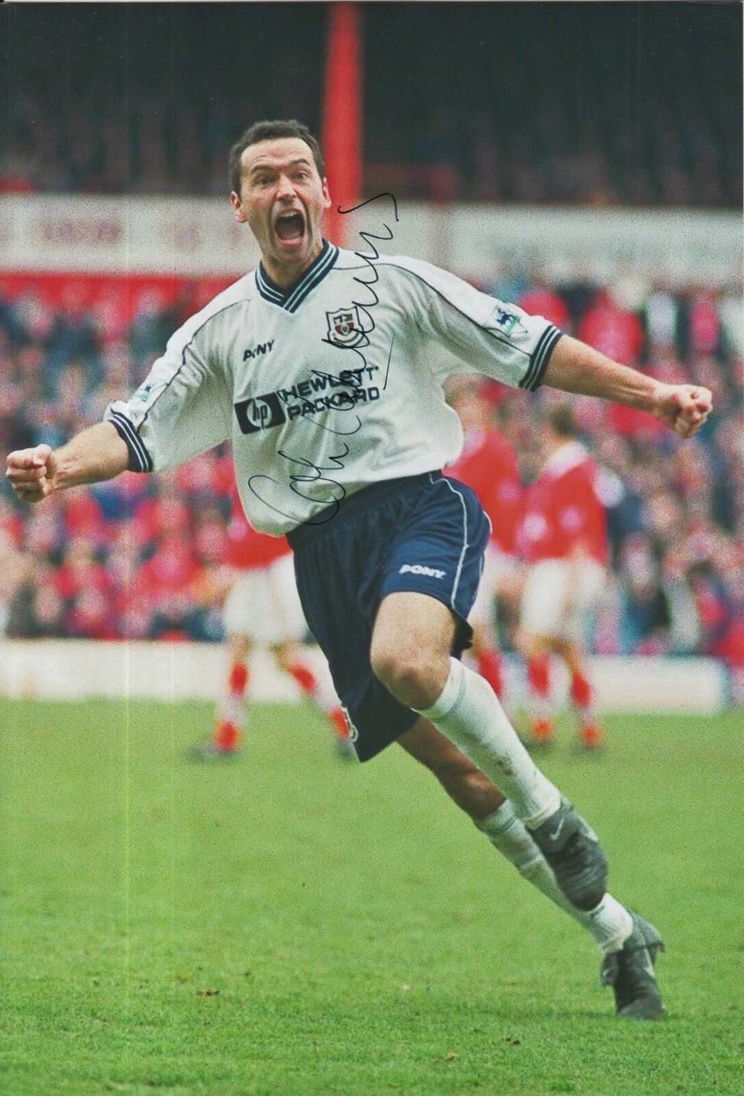 Colin Calderwood Hand Signed Tottenham Hotspur 12x8 Photo Poster painting.