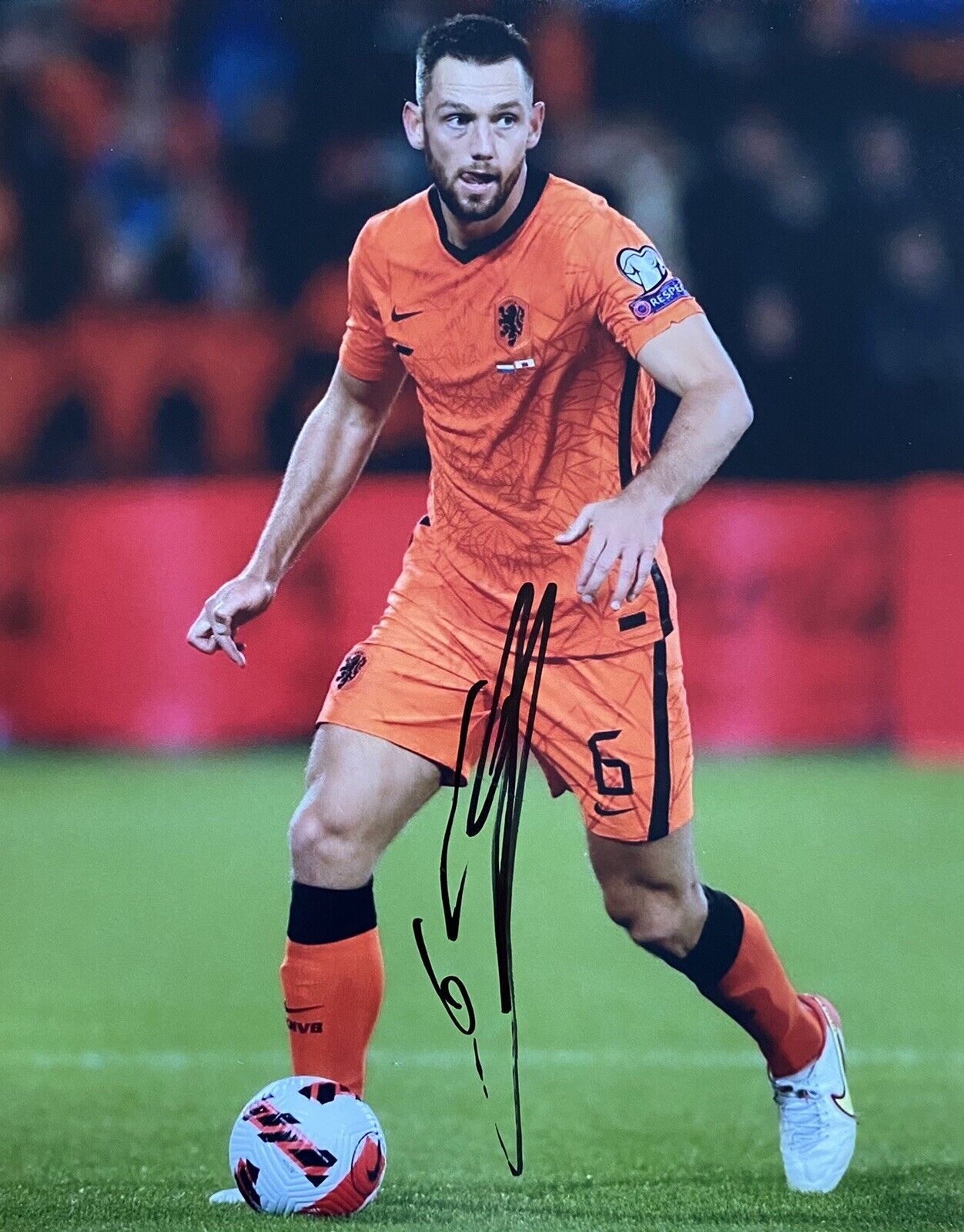 Stefan De Vrij Genuine Hand Signed Netherlands 10x8 Photo Poster painting, See Proof