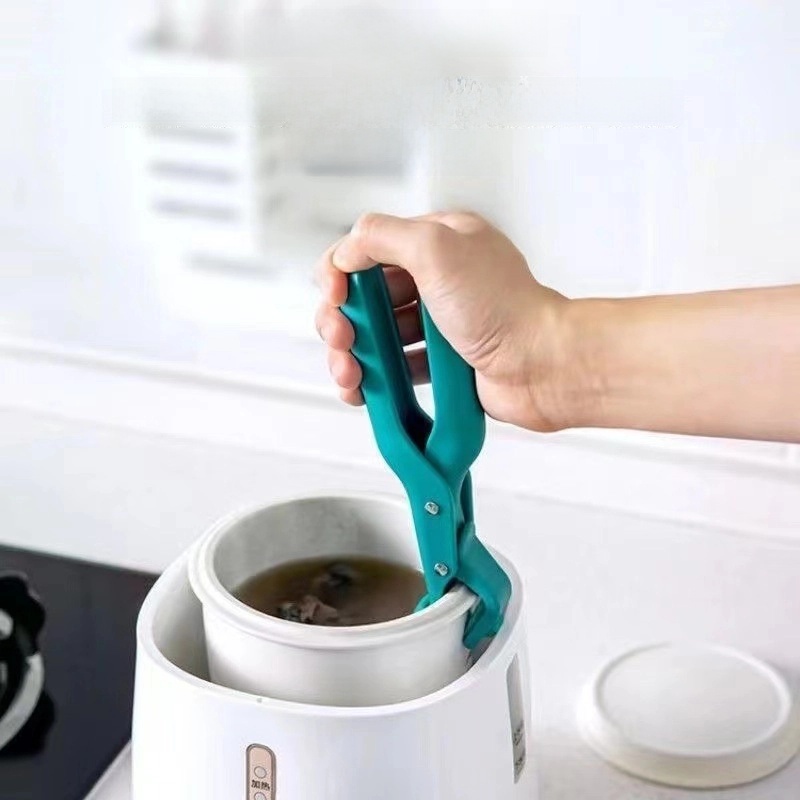 Anti-scald Clip Plate Extractor Bowl Clip Multi-functional Lay Clip Anti-slip Creative Home Kitchen Silicone Anti-scald Clip