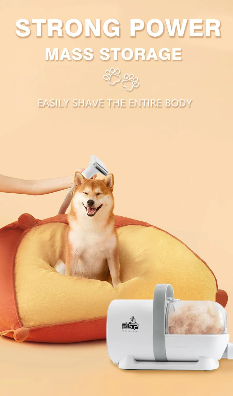 جهاز شفط شعر الحيوانات الأليفة متعدد الوظائف 7 في 1
