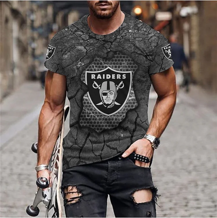 Las Vegas Raiders All Over Print T-Shirt