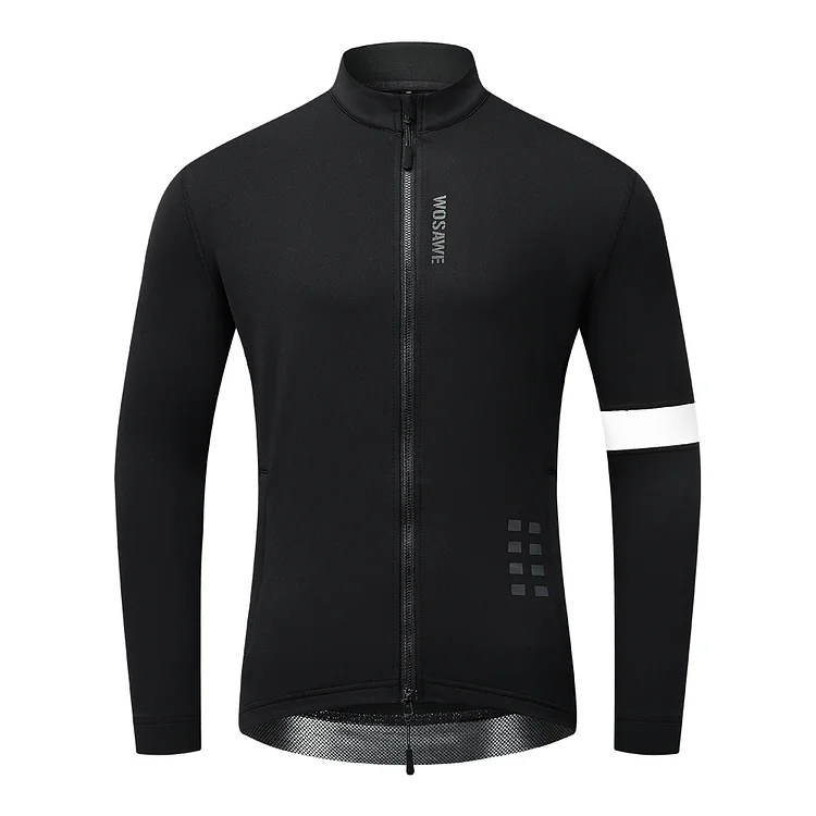 Men's Cycling Training Thermal Fleece Road Bike Jackets