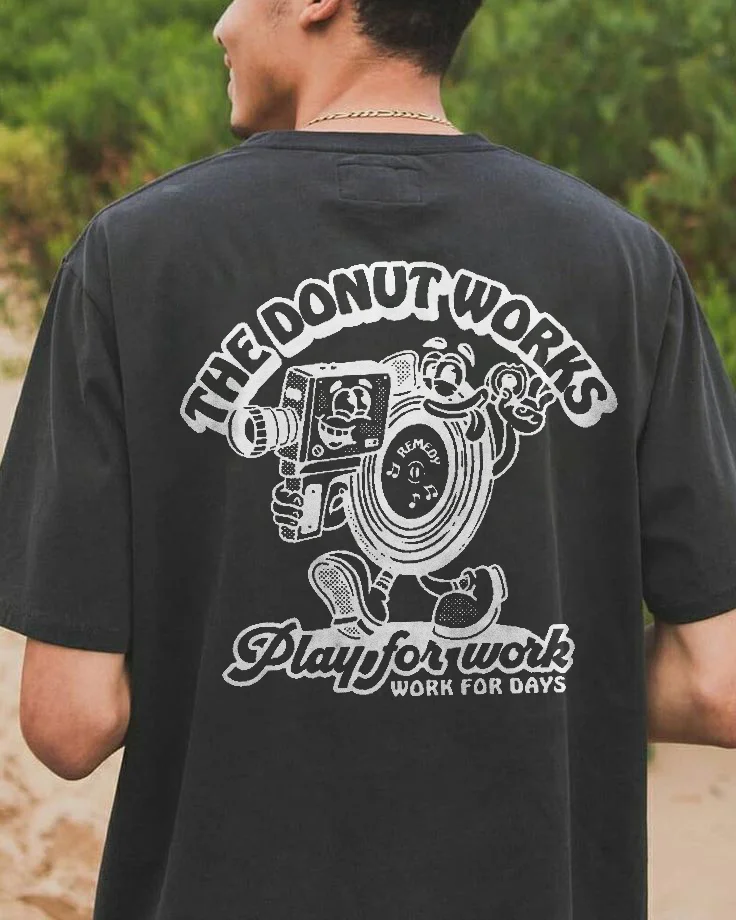 The Donvt Works Play For Work Work For Days T-shirt