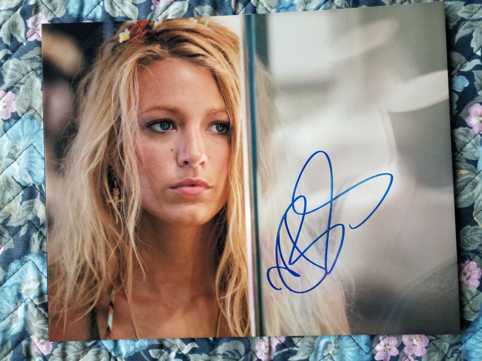 BLAKE LIVELY SAVAGES SIGNED 8 X 10 Photo Poster painting AUTHENTIC AUTOGRAPH