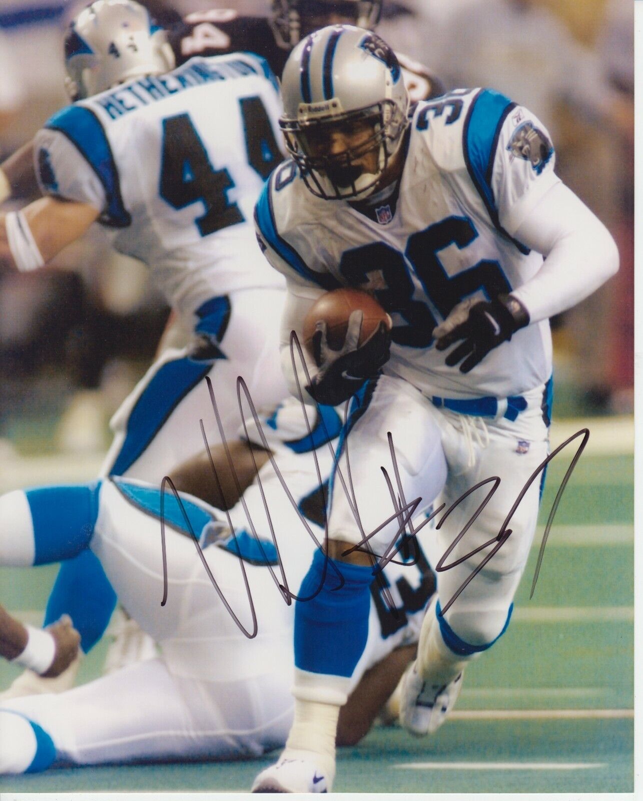 Nick Goings #0 8x10 Signed Photo Poster painting w/ COA Carolina Panthers