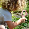 Kids Cat Shape Digital Magnifying Glass 2.0Inch Handheld Microscope for Kid Gift
