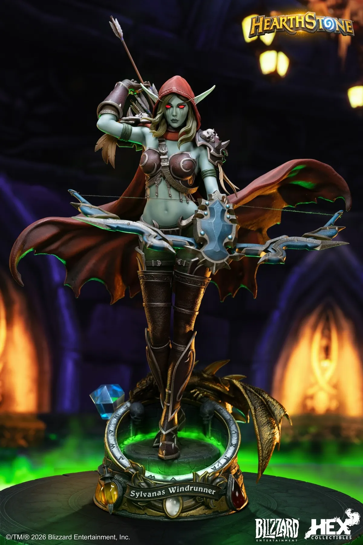 Blizzard Entertainment x Hex Collectibles -Hearthstone Sylvanas Windrunner 1/6 Statue HEXHS15-