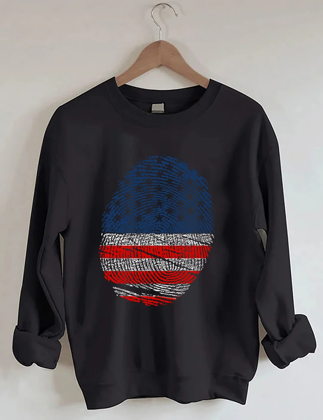 Fingerprint Flag Sweatshirt