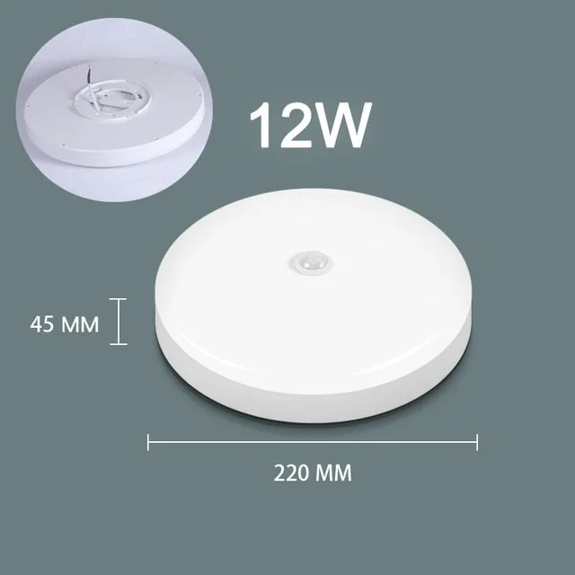 Led Ceiling Lights Motion sensor Ceiling Lamp 12W 18W 20W 30W 50W Modern Lamps Surface Mounted For Home Lighting Kitchen