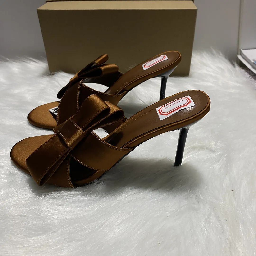 Breakj Breakj Home 2025 New Women's Shoes Low Heel Temperament Famous Bow Decoration High Heels Toe Sexy