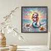 Diamond Painting -DIY Full Square Drill Cartoon Mermaid(35*35 CM)
