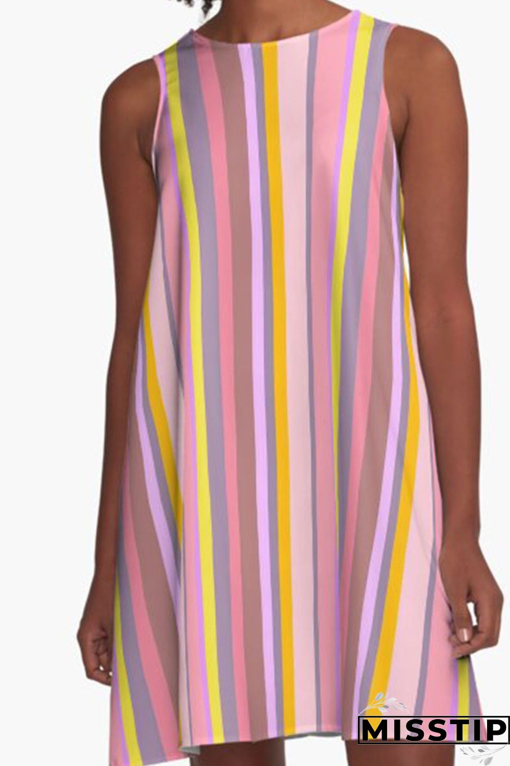 Green Casual Print Patchwork O Neck A Line Dresses