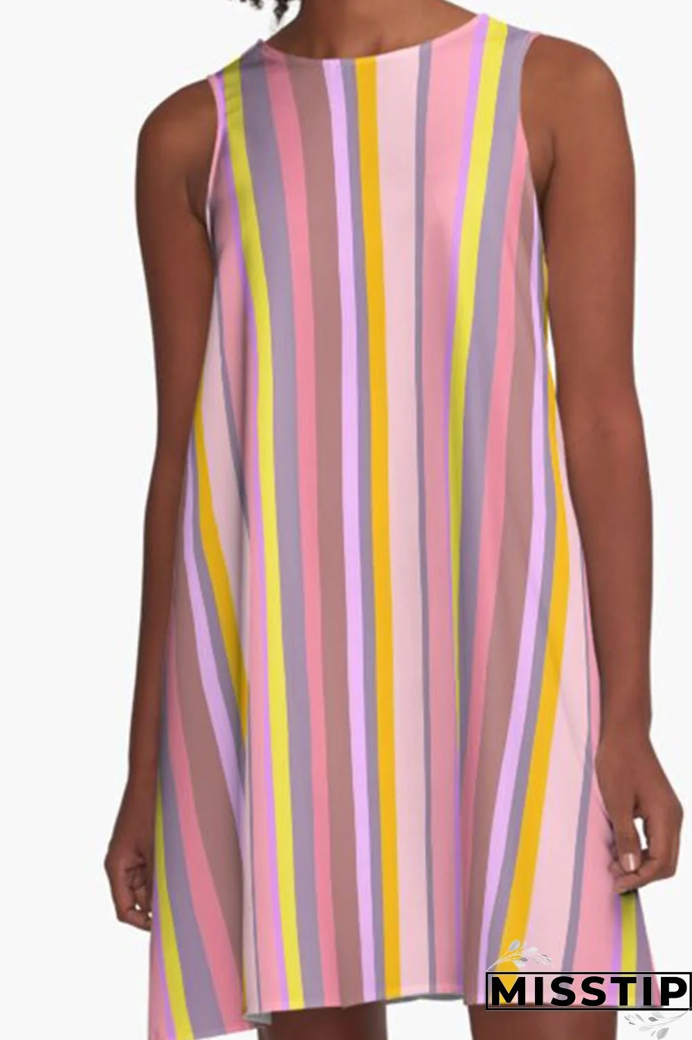 Green Casual Print Patchwork O Neck A Line Dresses